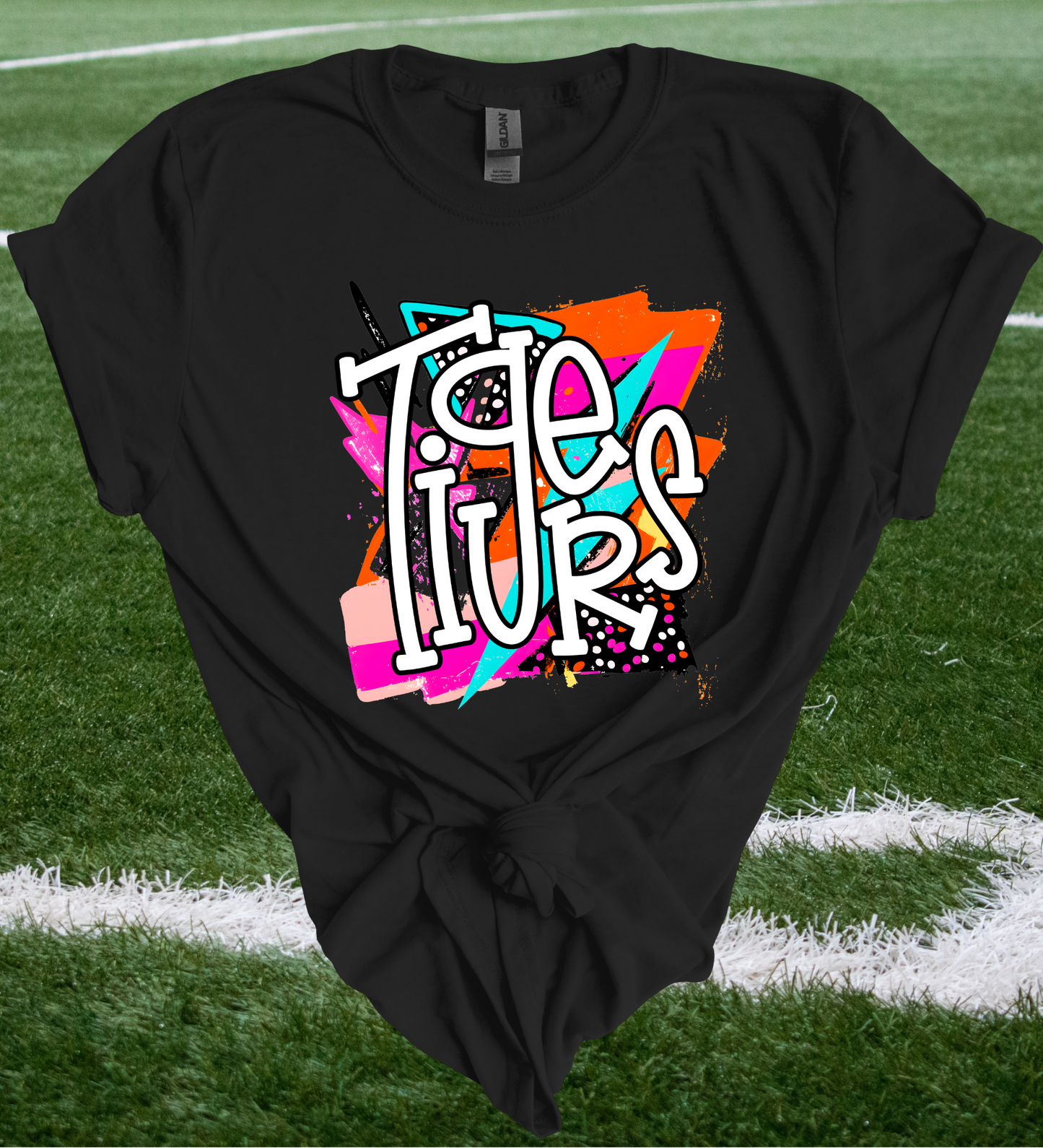 Wild 80's Tigers Tee