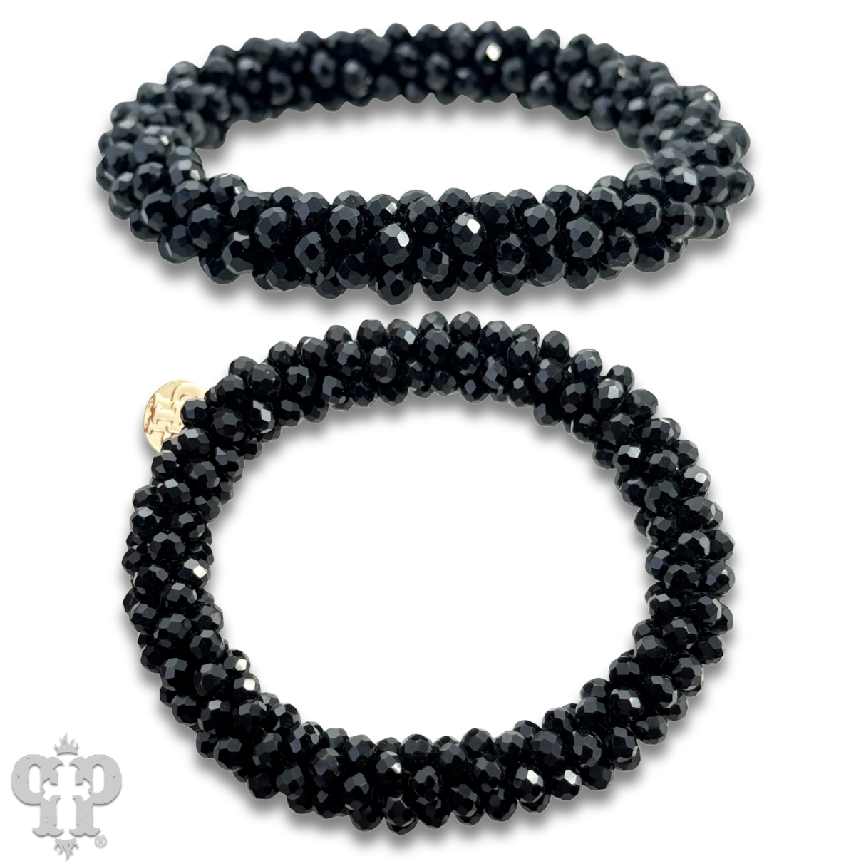 Roll on single strand bracelet - LC: Black