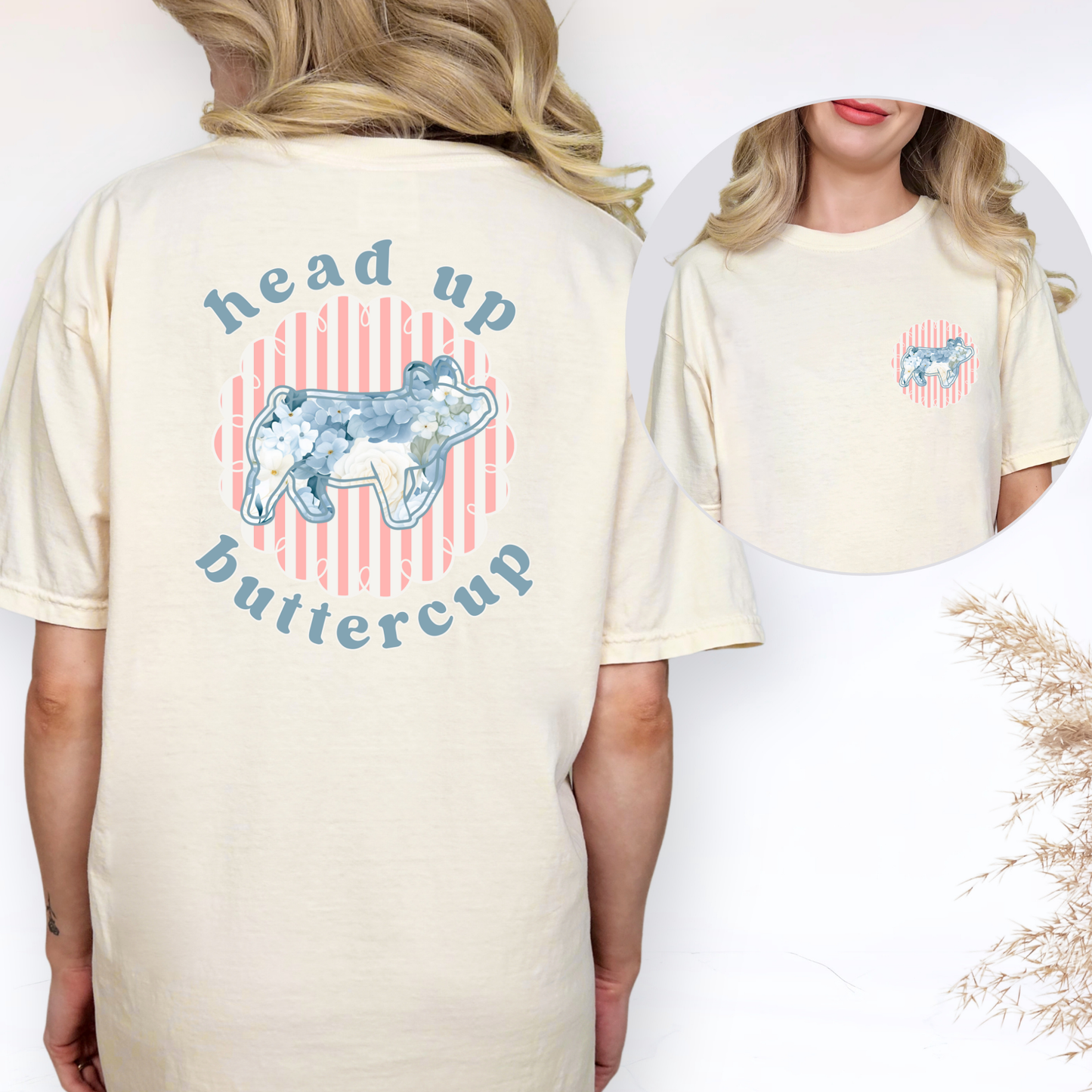 Head Up ButterCup Tee - 2 color options