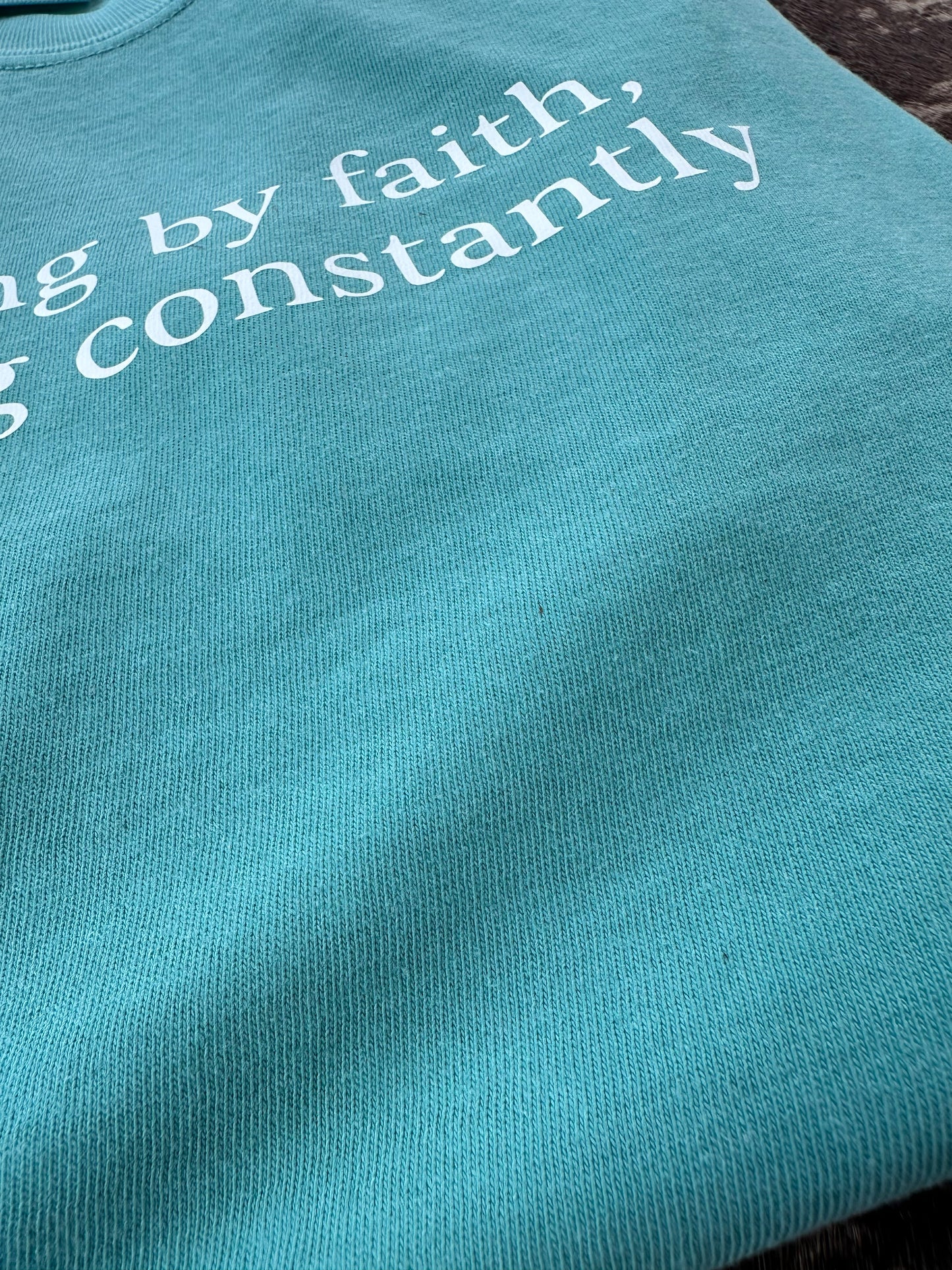 Walking with Faith, Tripping Constantly Tee