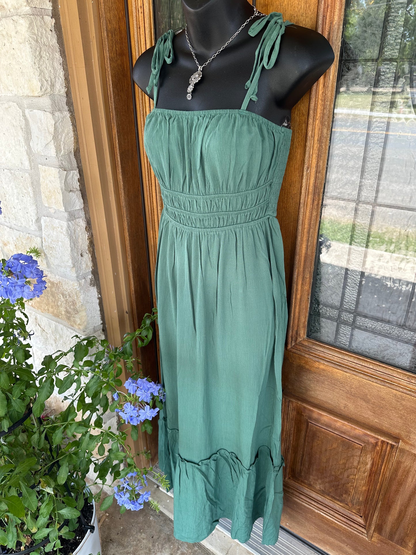 Meadow Grove Midi Dress
