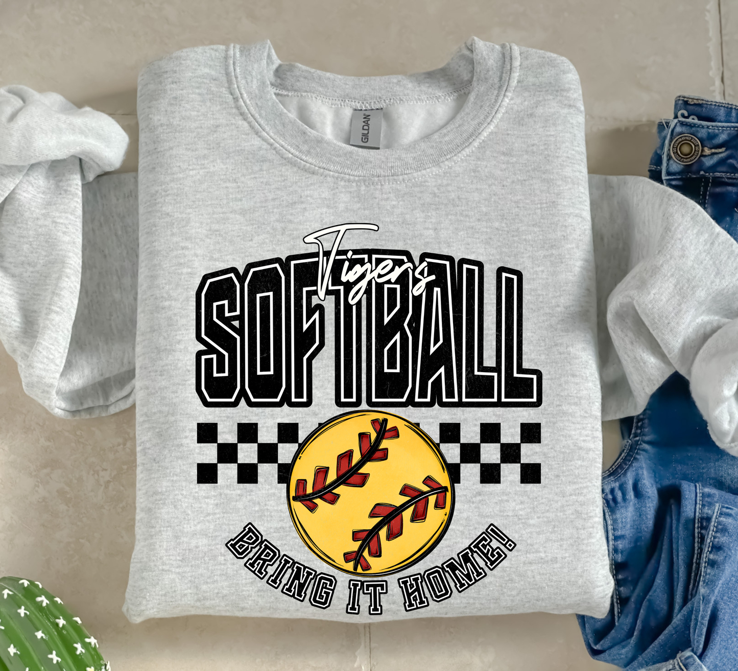 Tigers Softball Tee