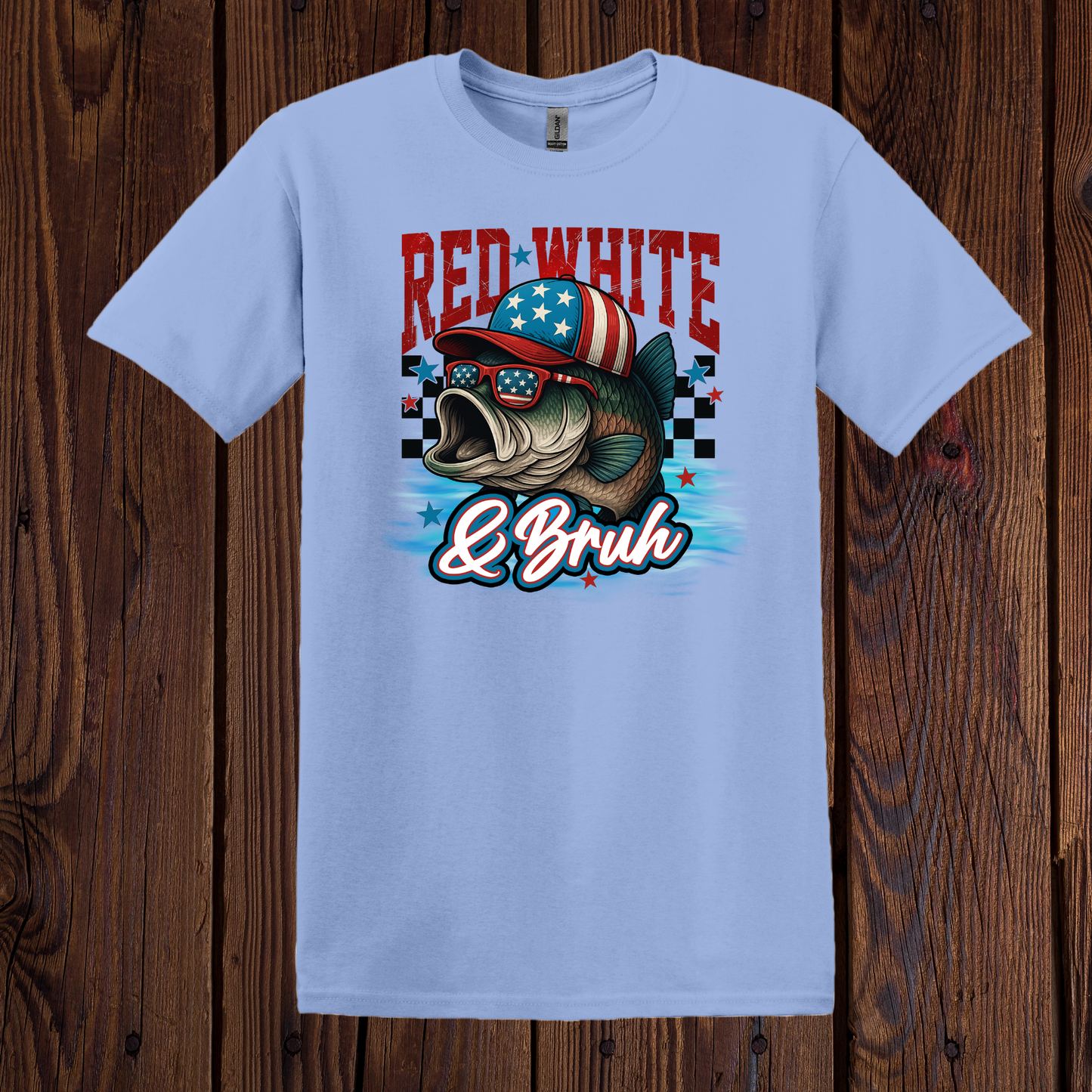 Red White & Bruh Tee