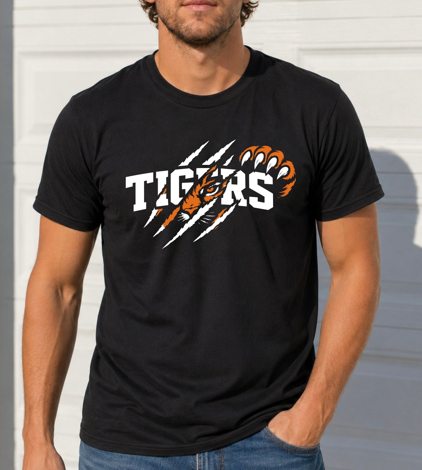 Clawing to the Top Tee - Tiger