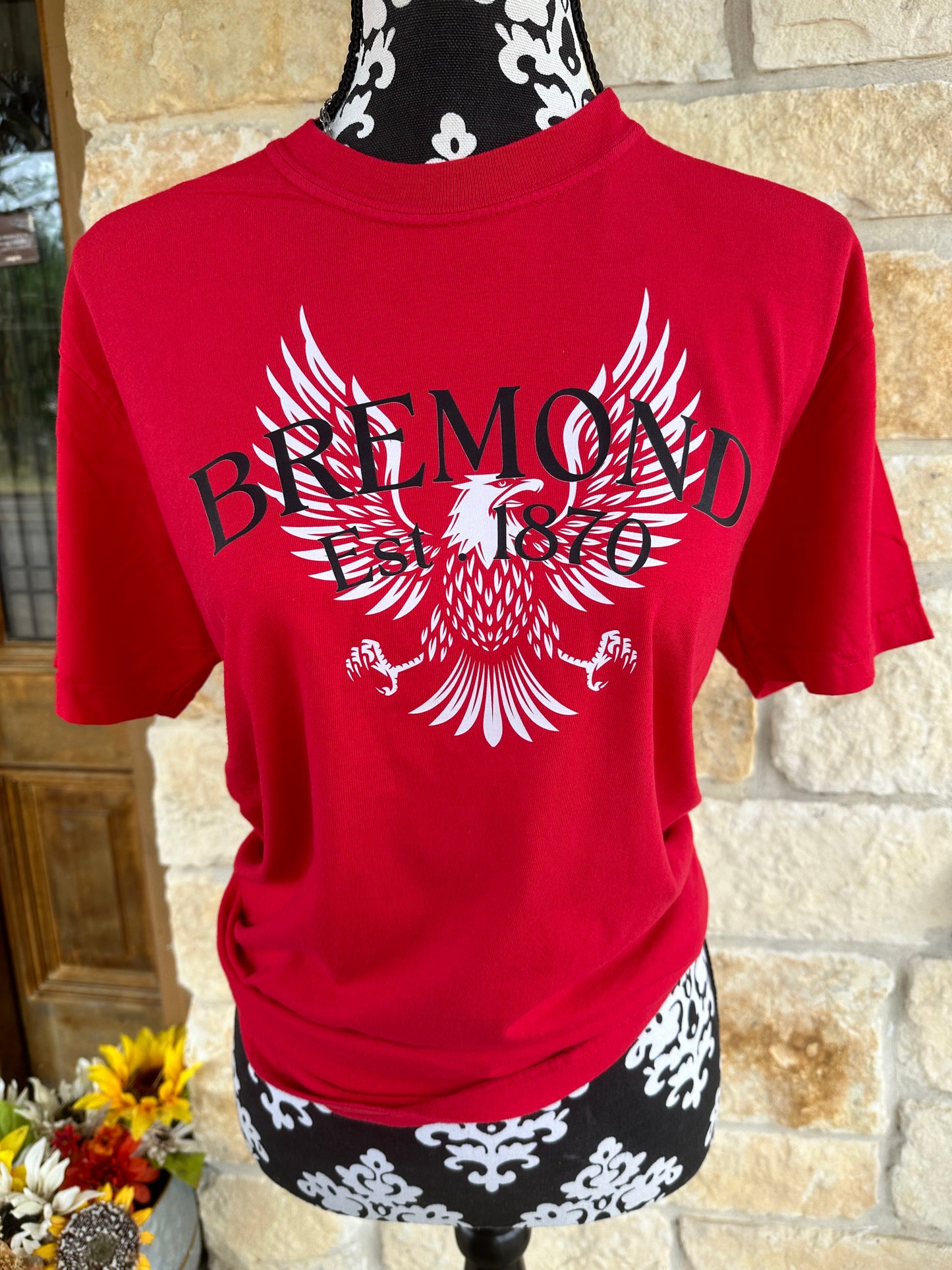 Bremond Eagle Tee - Red