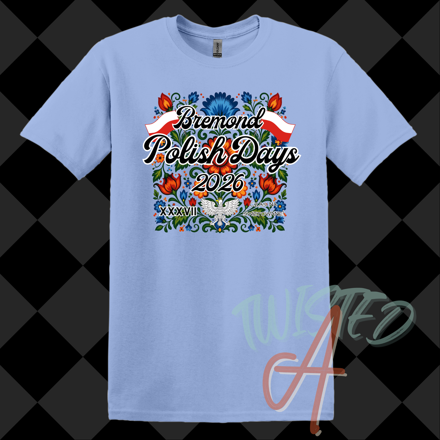 Polish Days Tee 2026 - Gildan Adult Sizes