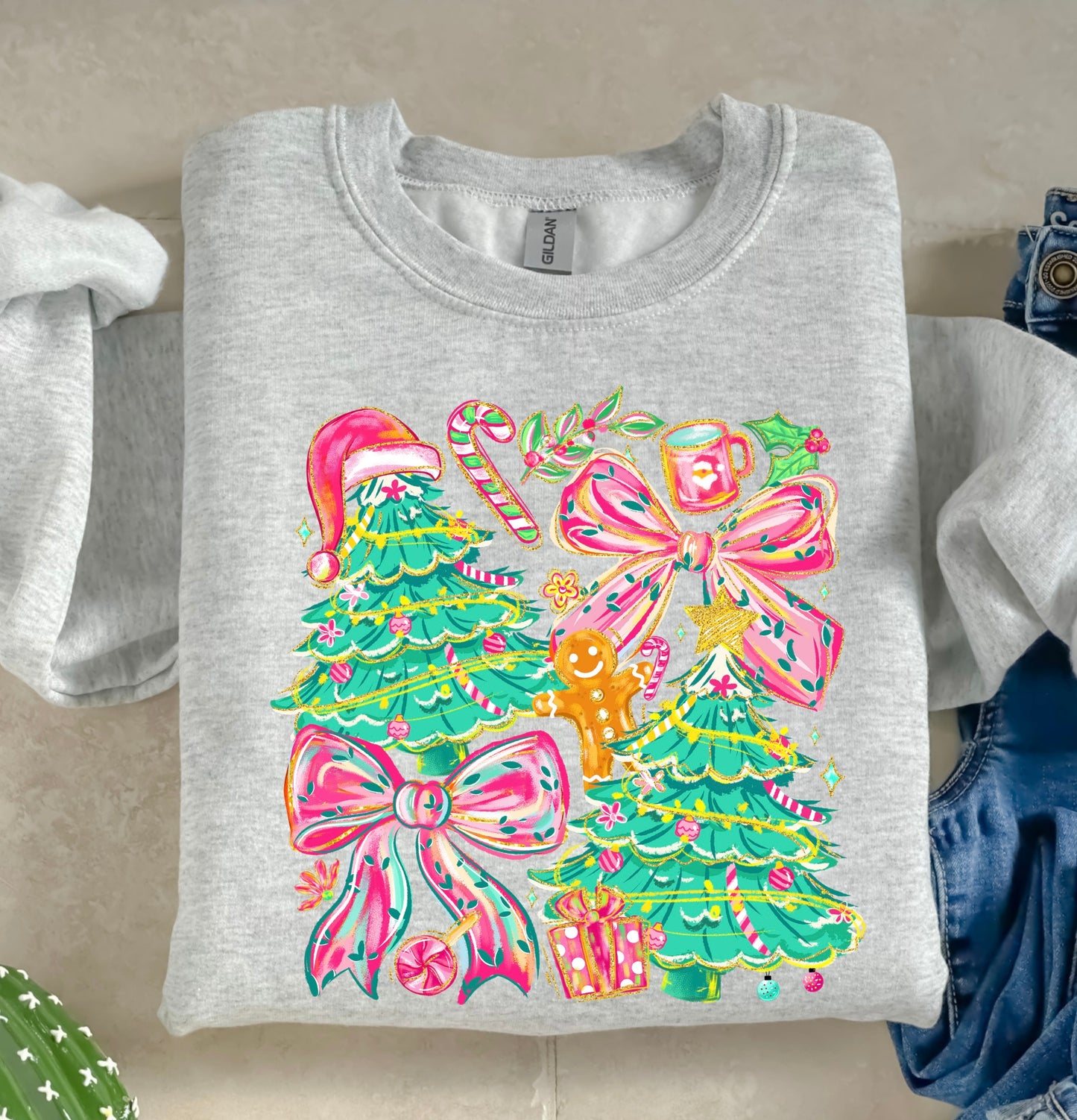 Preppy Christmas Tee - Options