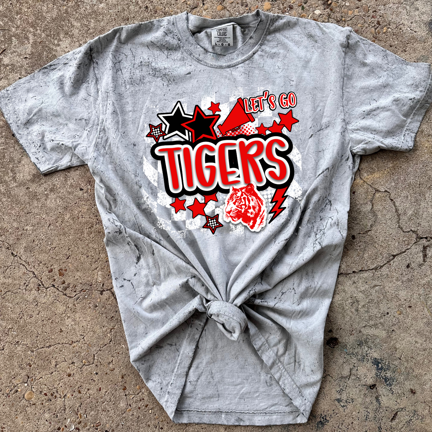 Red Hot Tigers Tee - CC