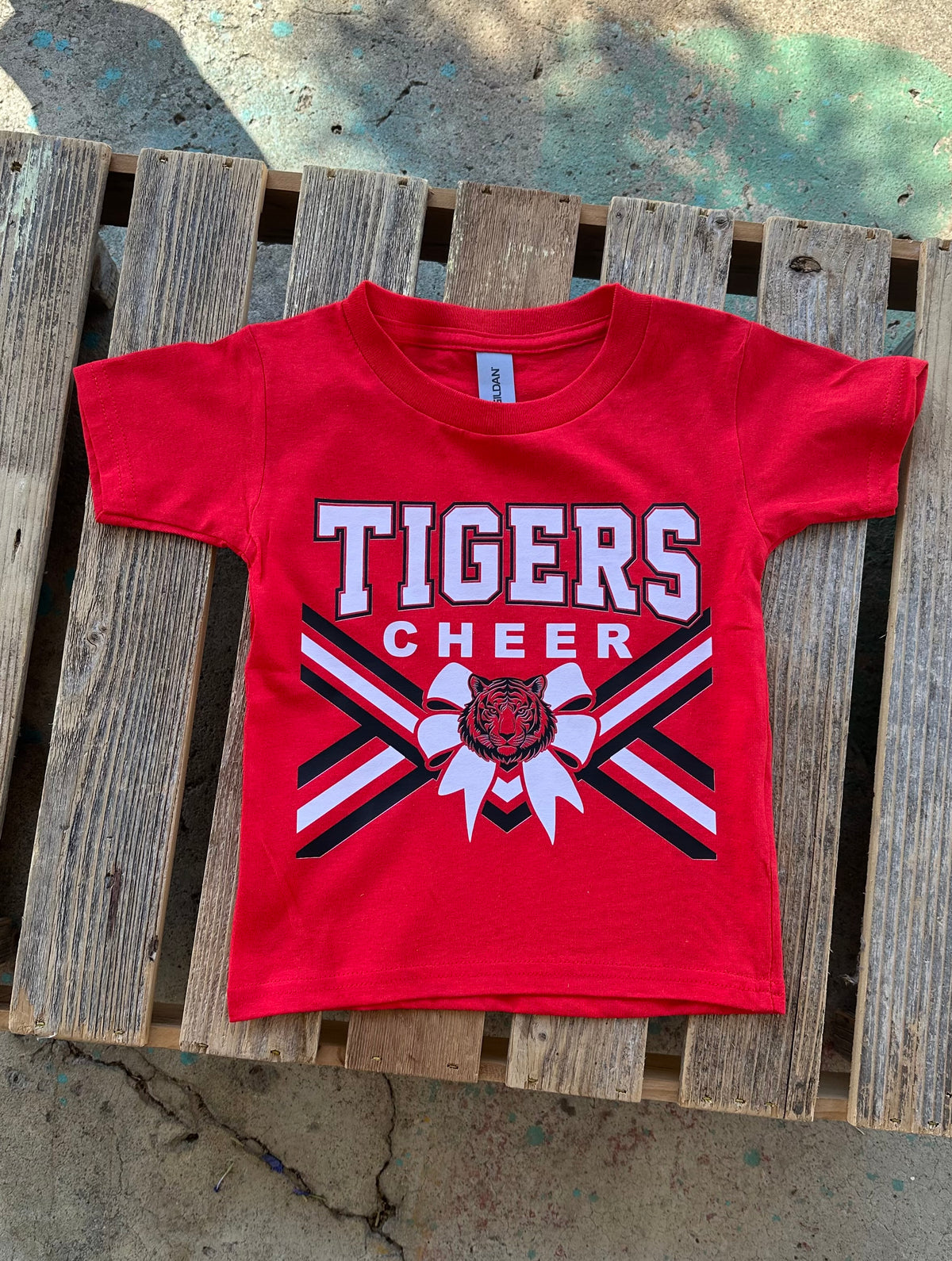 Cheer Style Tee - Tiger