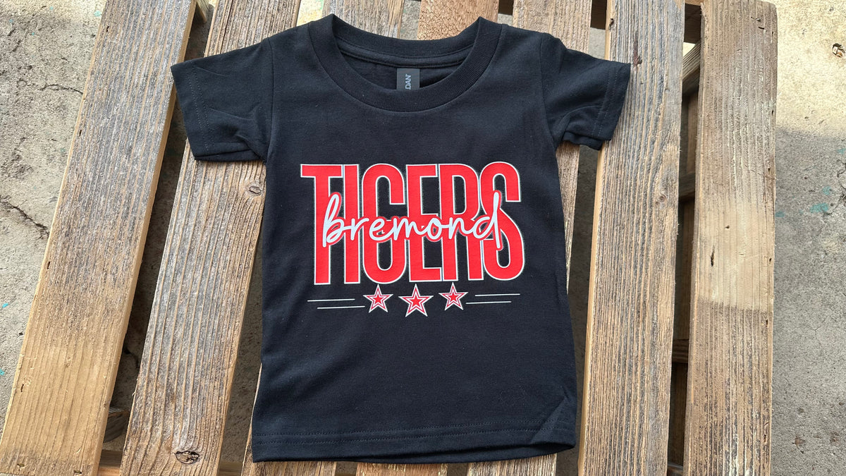 Bremond Tigers Starry - Black