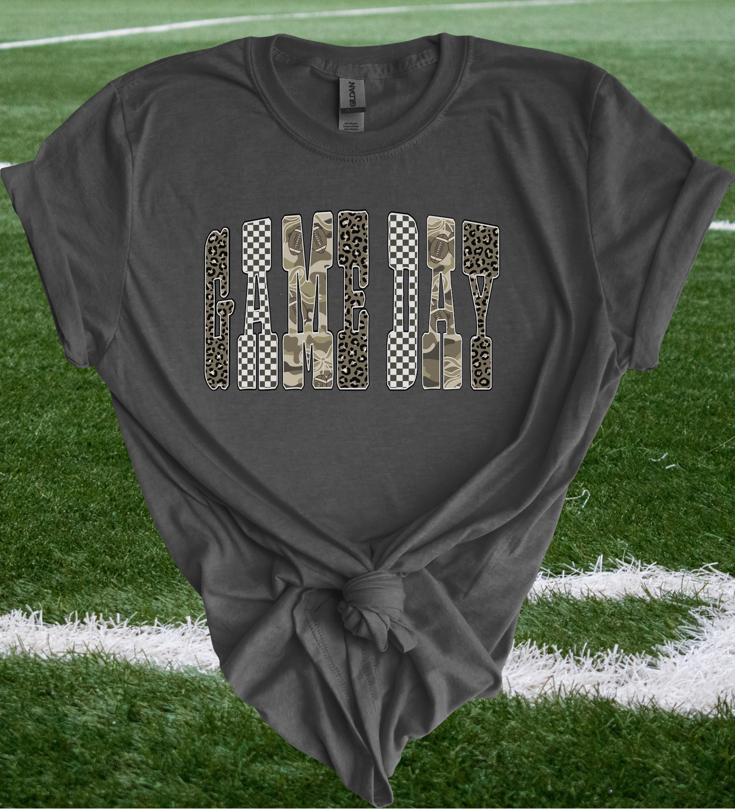 Twing of Camo Game Day Tee