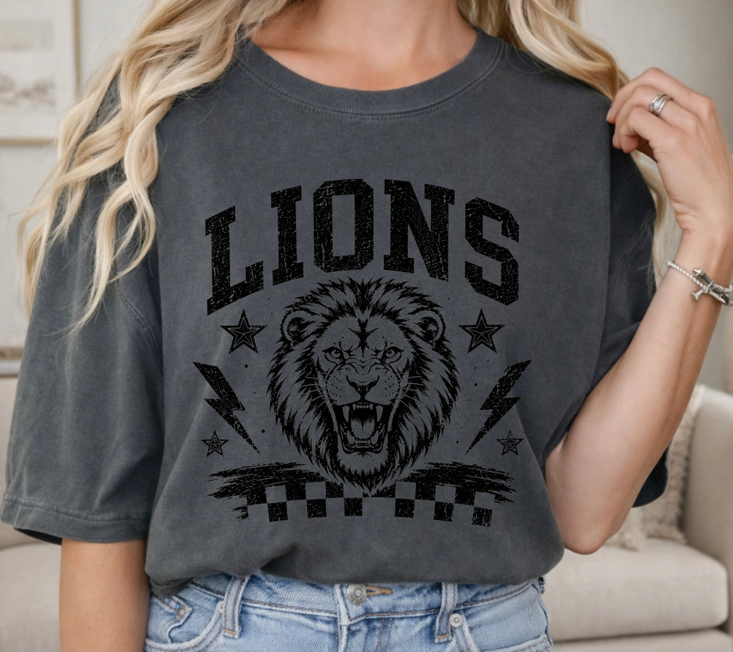 Hear Me Roar - Lion - Comfort Color