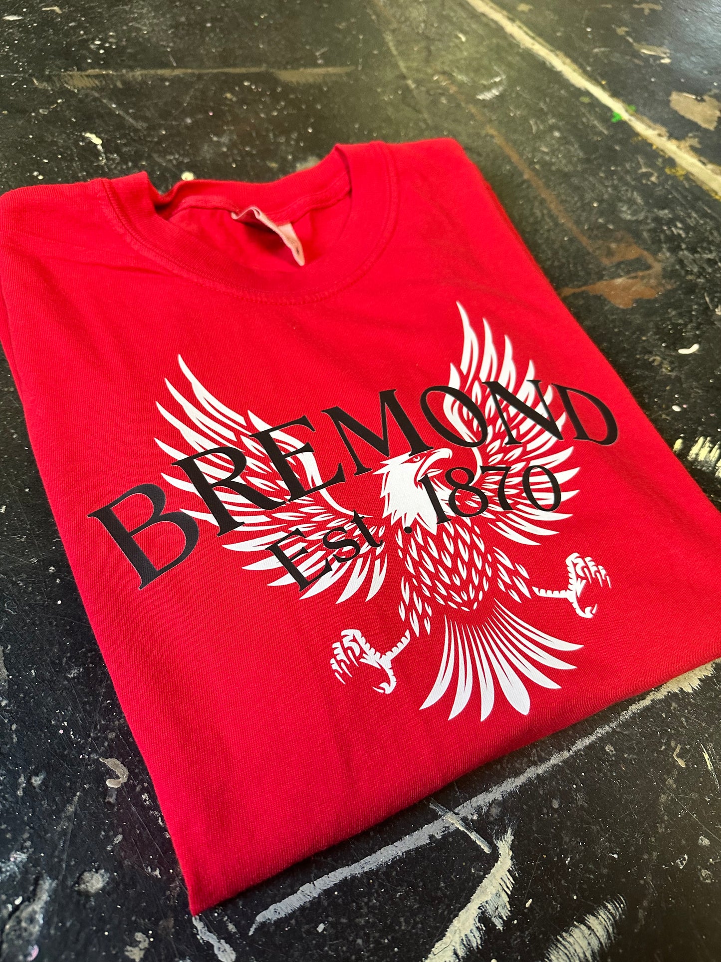 Bremond Eagle Tee - Red