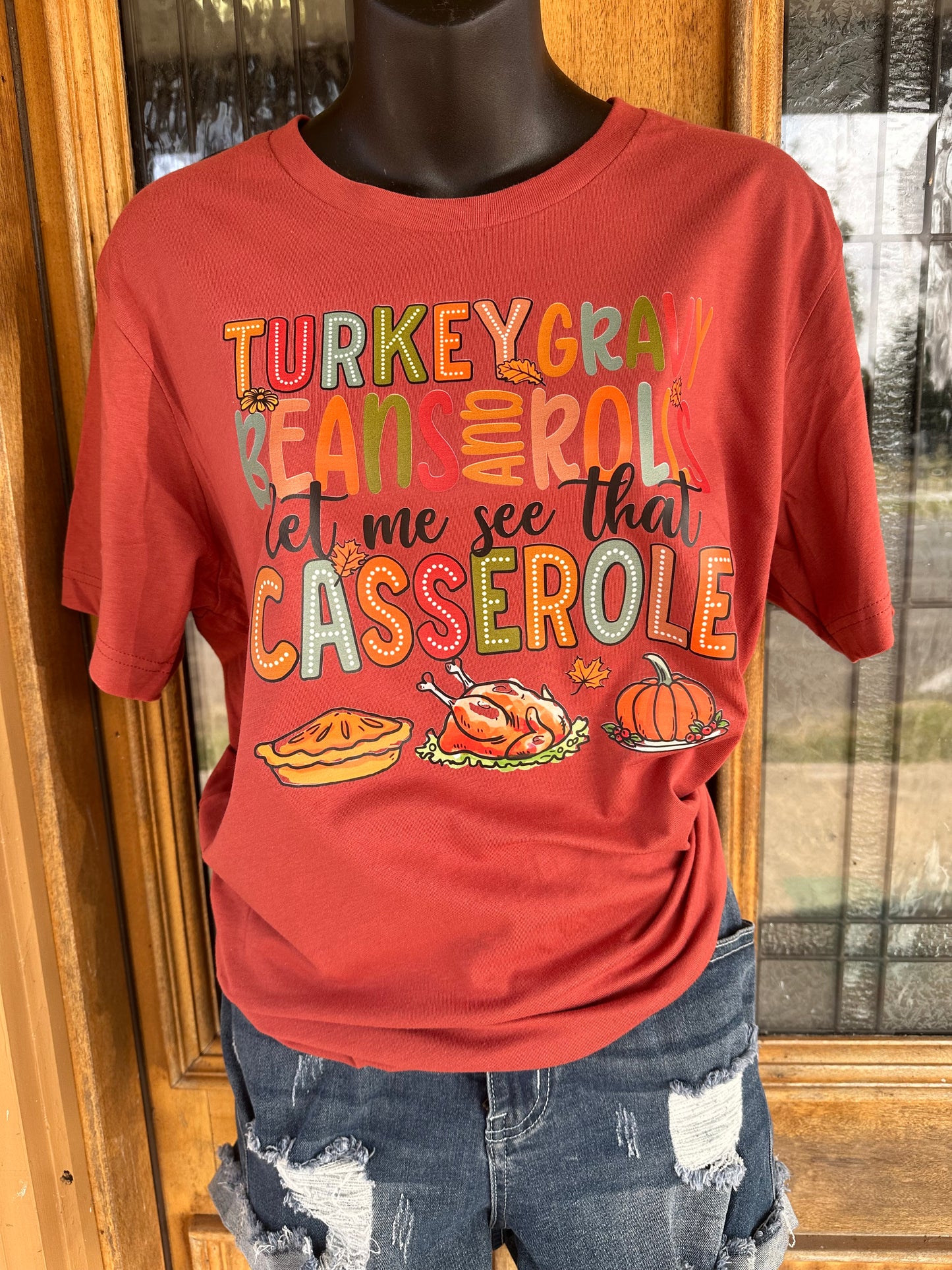 Turkey, Gravy, Casserole Tee