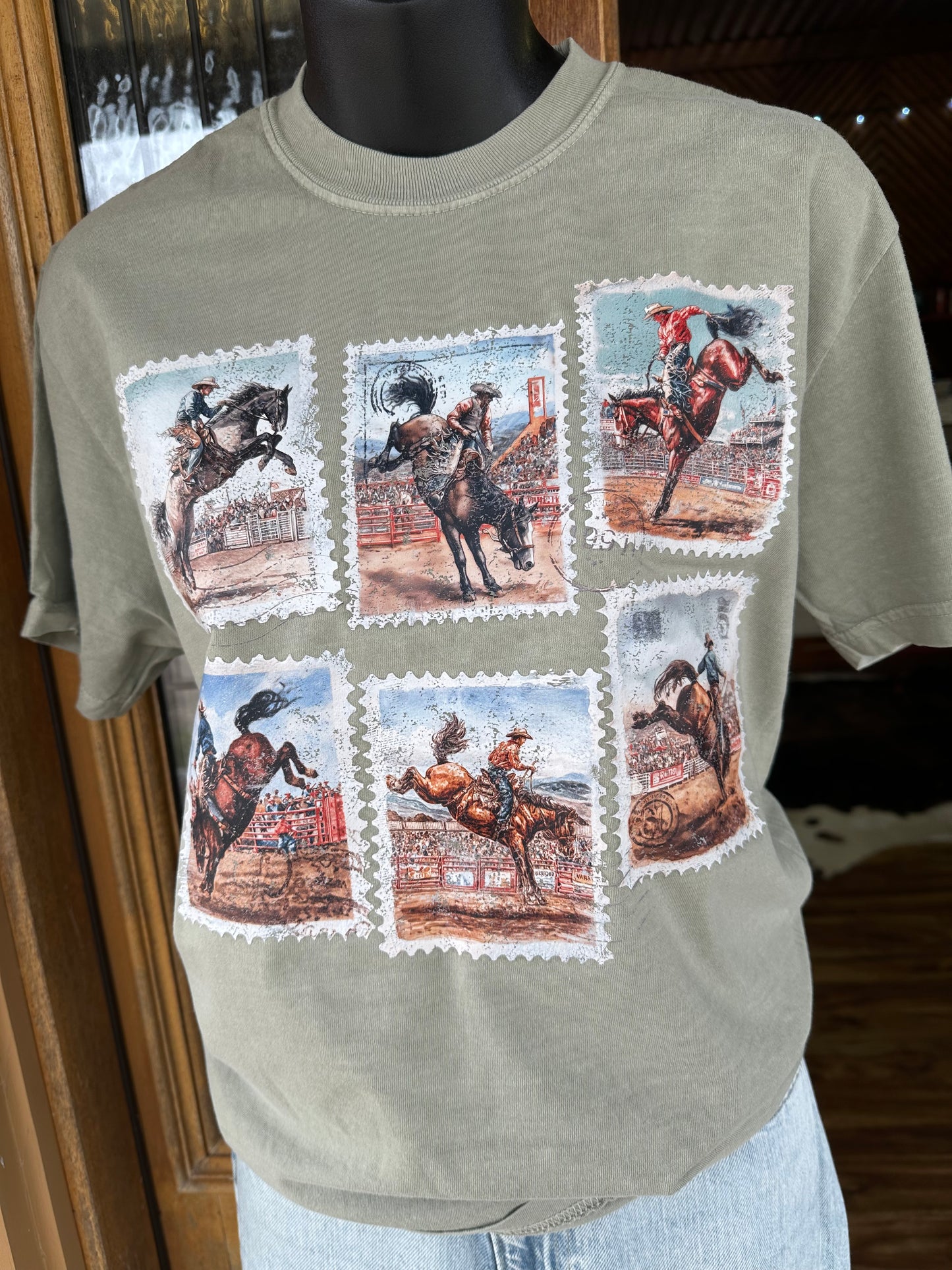 Western Postage Tee