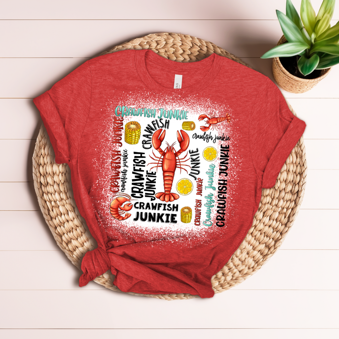 Crawfish Junkie Tee