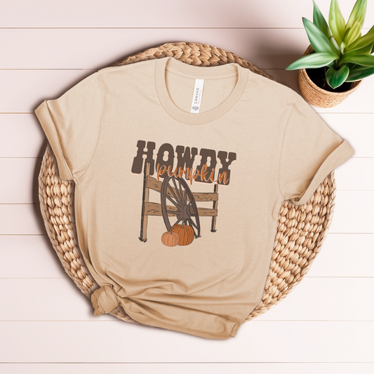 Howdy Pumpkin Tee