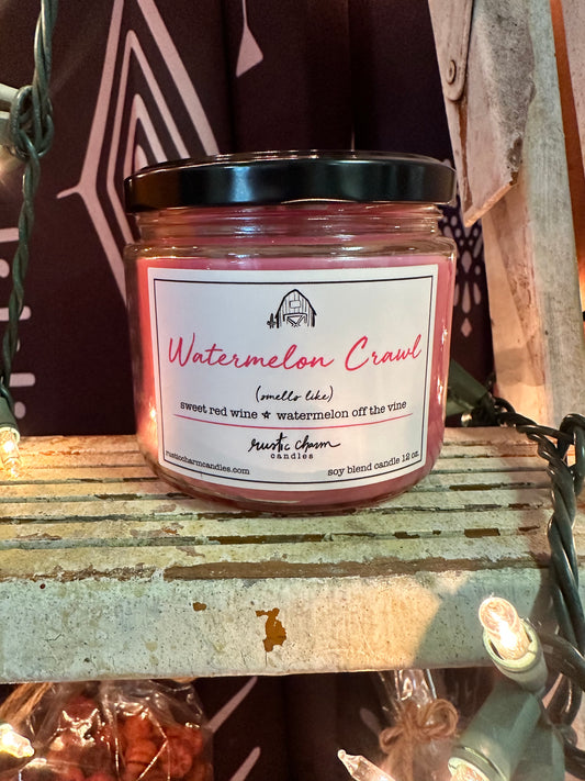 Watermelon Crawl Candle