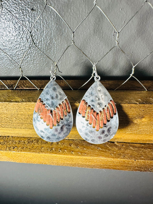 Coral Point Reyes Earrings