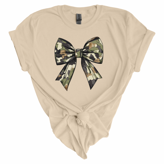 Camo Bow Tee