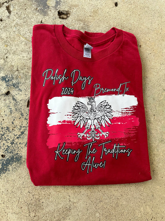 Red Polish Days Tee