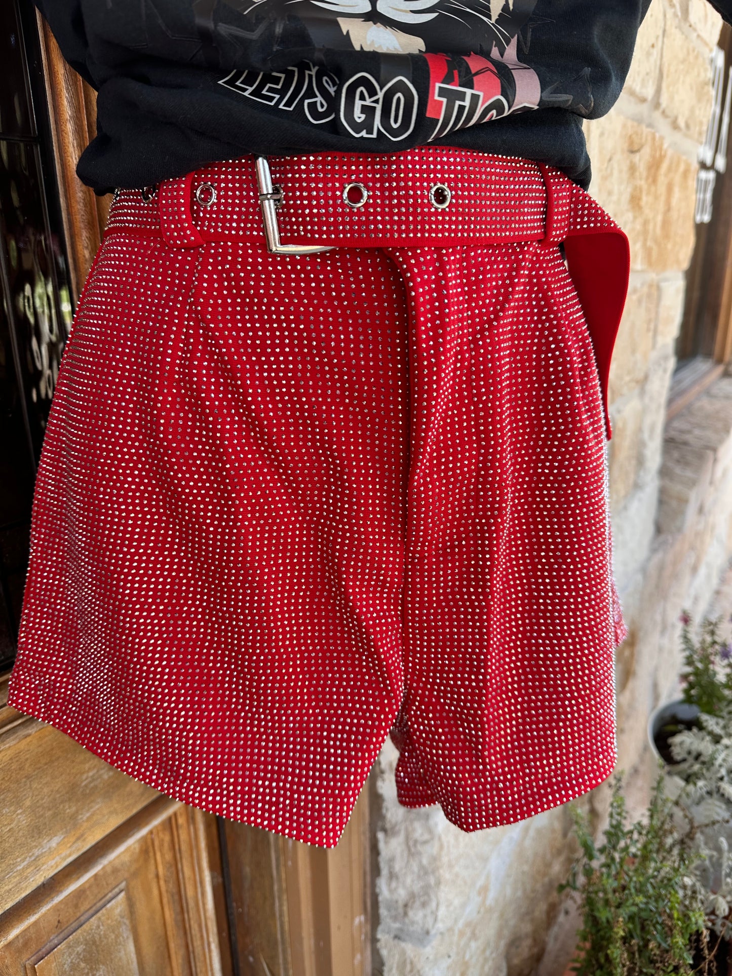 Friday Night Lights Shimmer Shorts