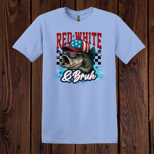 Red White & Bruh Tee