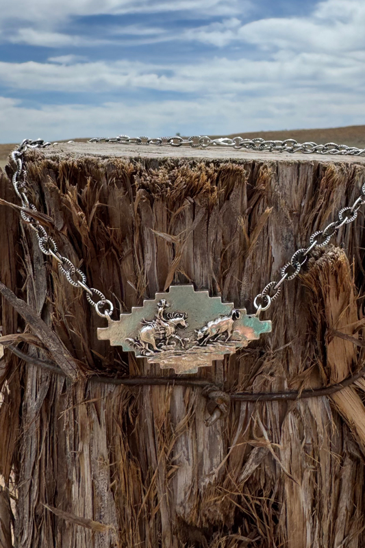 Cutting Up Necklace
