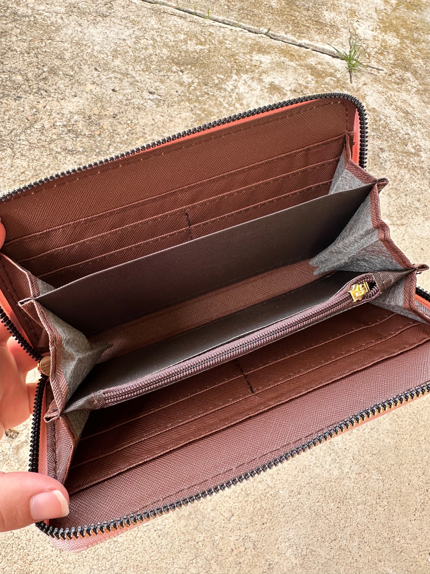 Checkered Wallet