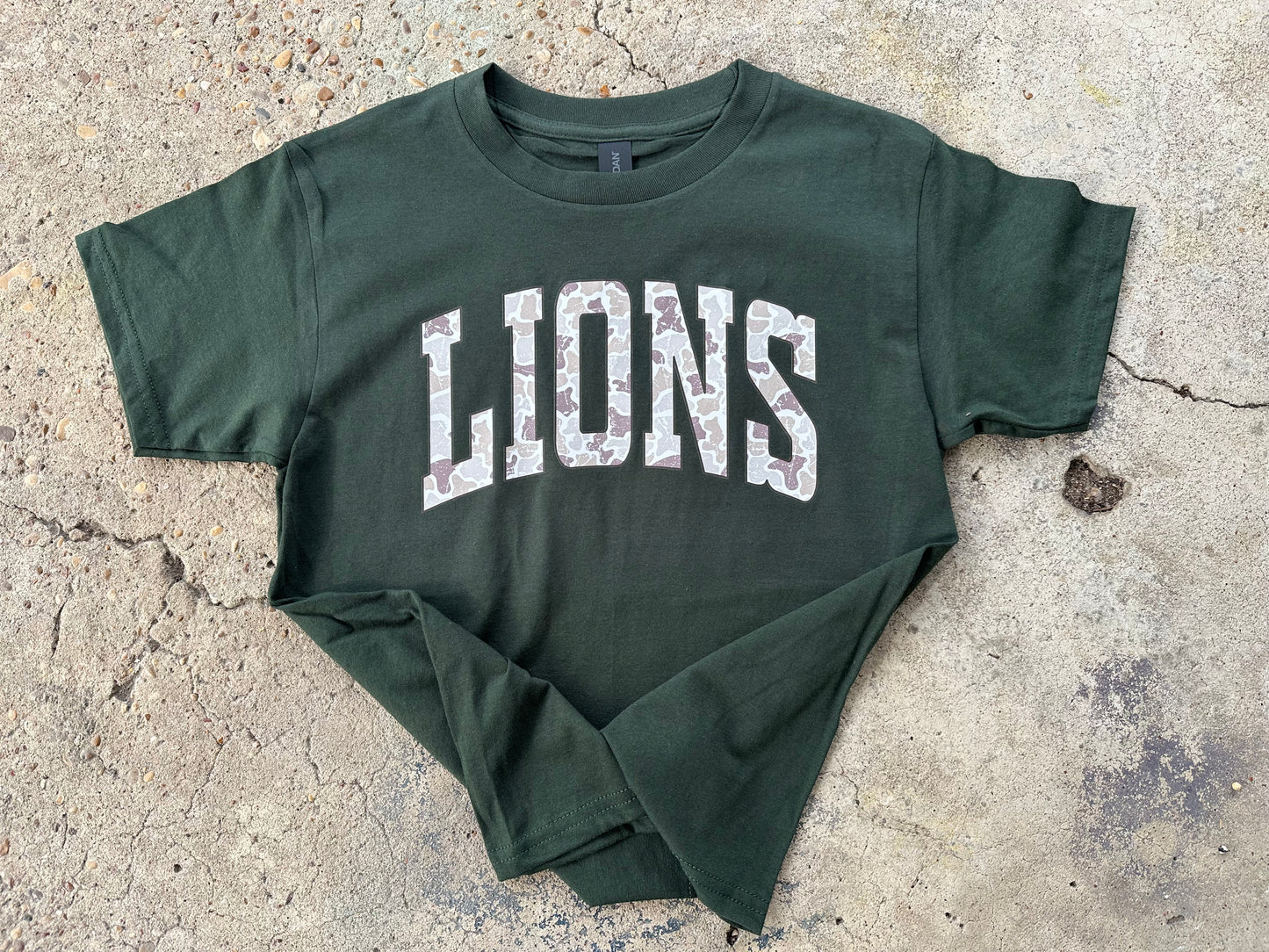 Lion's Camo Tee