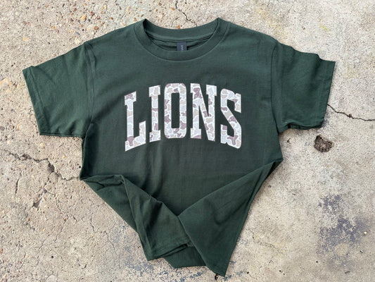 Lion's Camo Tee