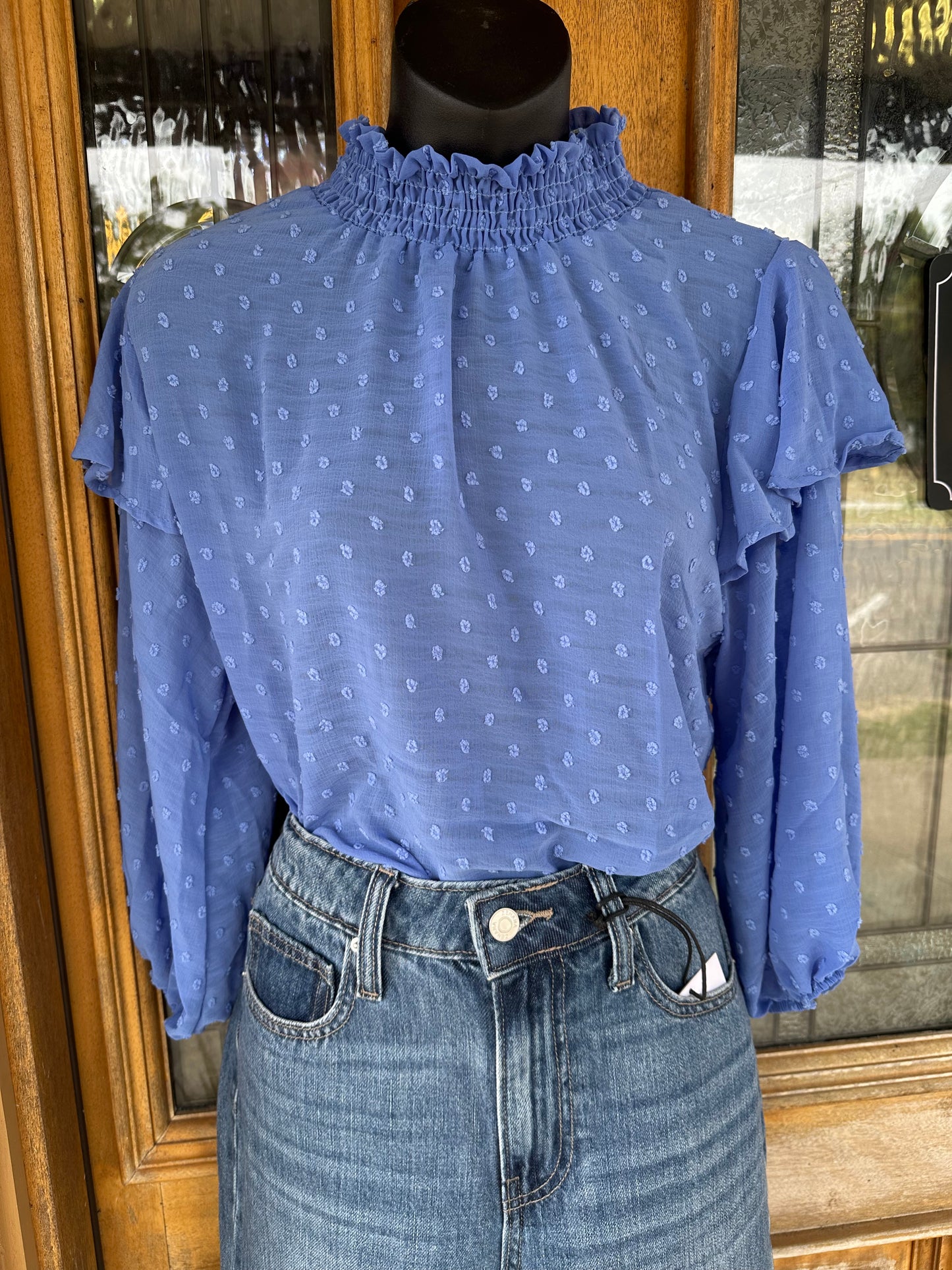 Sweet Magnolia Blouse - Sheer
