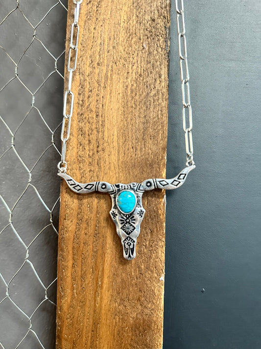 Stanton Steer Necklace
