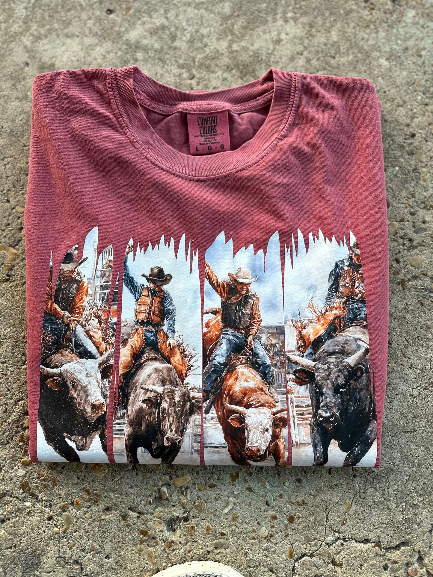 Painted Bulls Tee