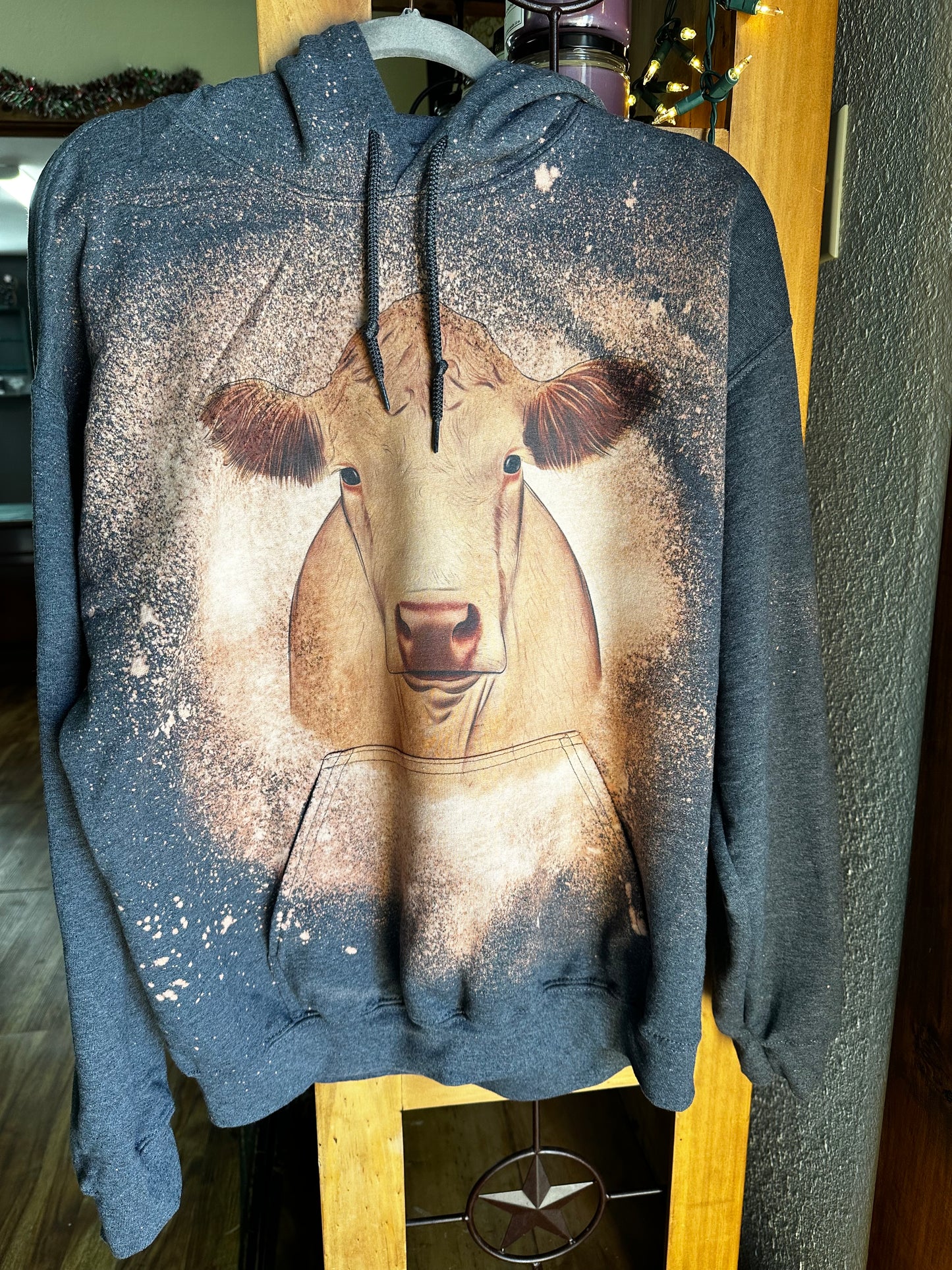 Charolais Bleached Hoodie - Made to Order