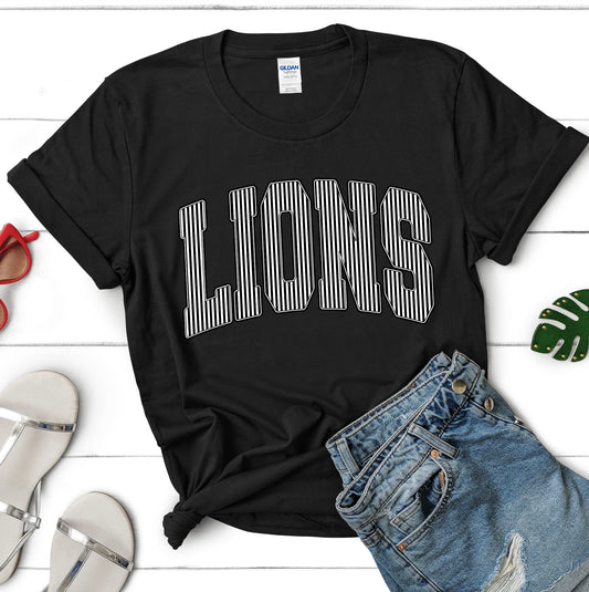 Lions Striped Tee