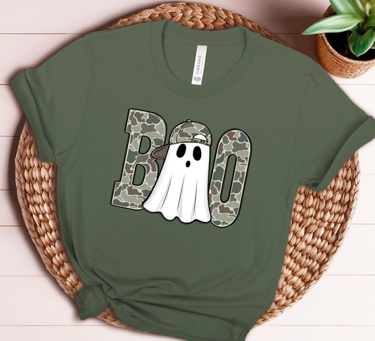 Boo! Boy or Girl Ghost Tee