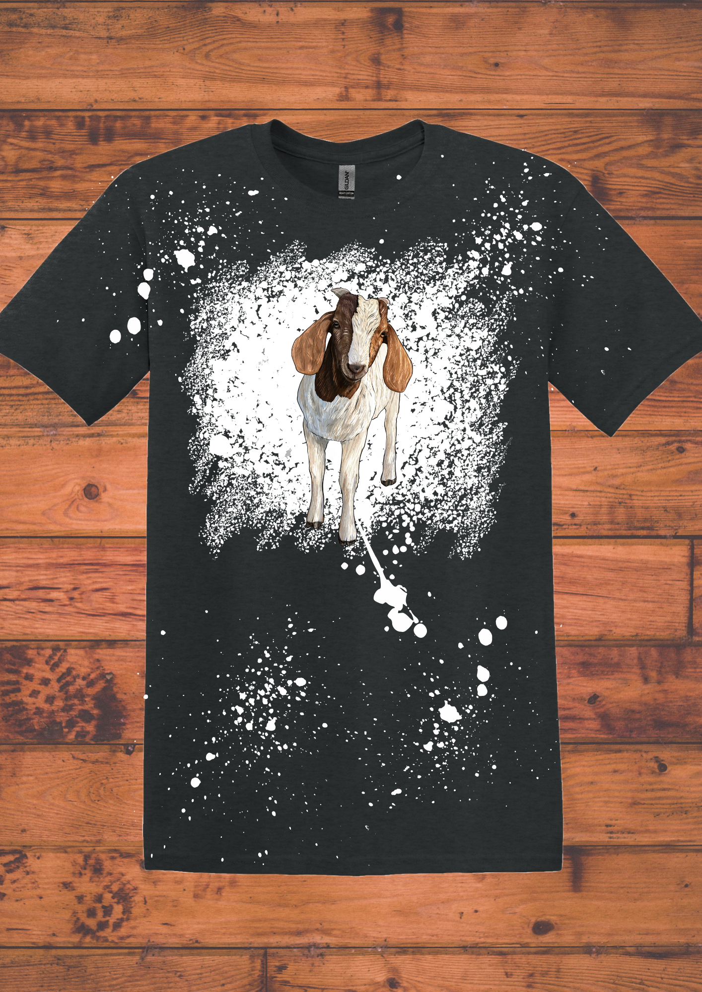 Bleached Goat Tee