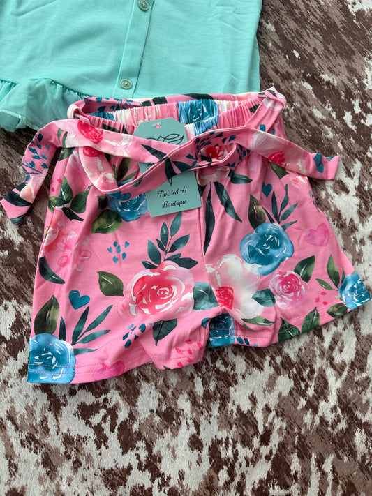 Floral Shorts