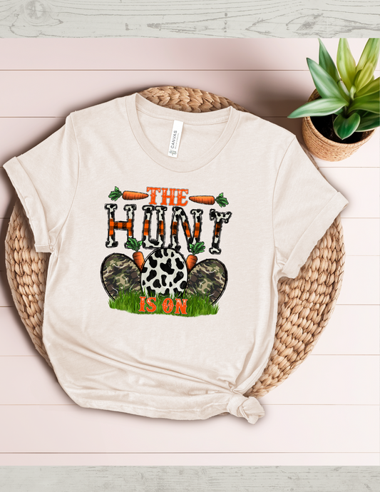 The Hunt Is In Egg Tee - Youth