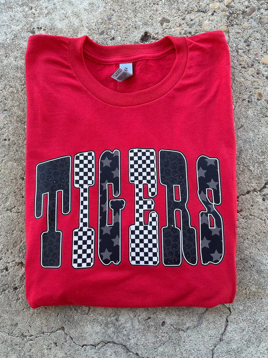 Multi-Print Tigers Tee