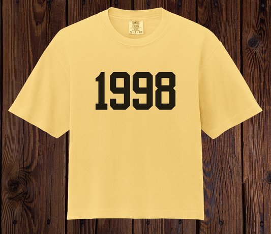 Year Cropped Tees
