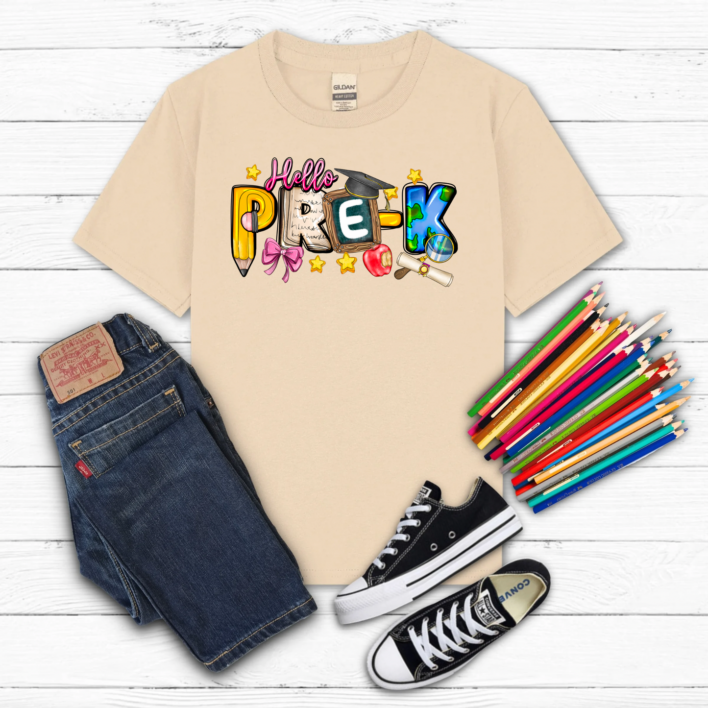 Hello Pre-K Tee