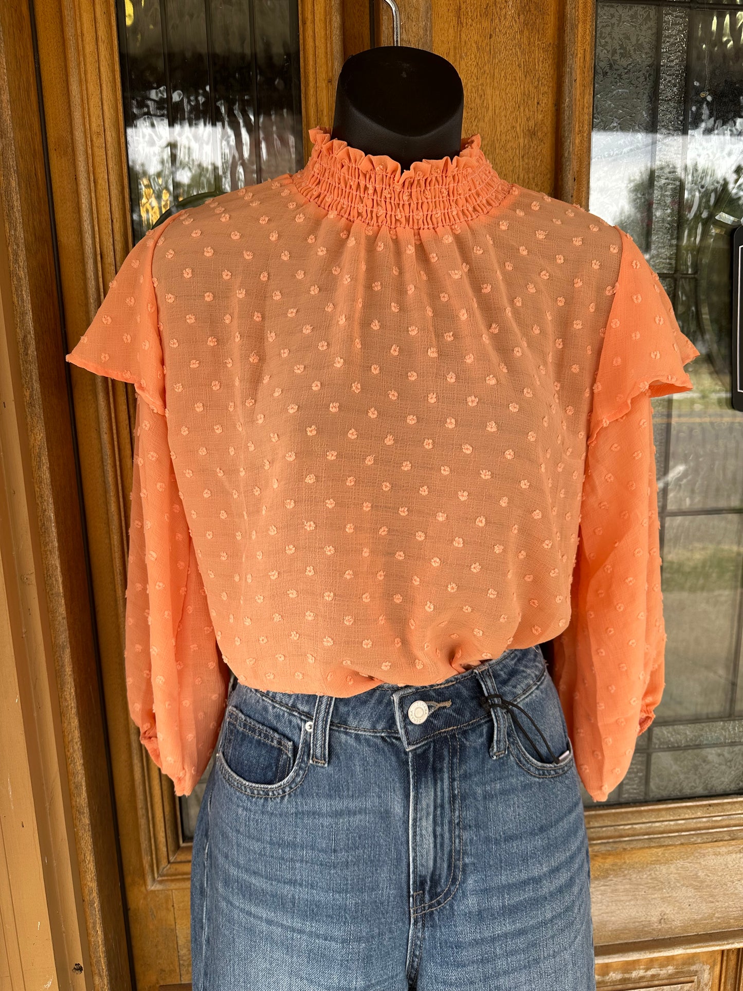 Sweet Magnolia Blouse - Sheer