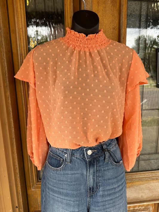 Sweet Magnolia Blouse - Sheer