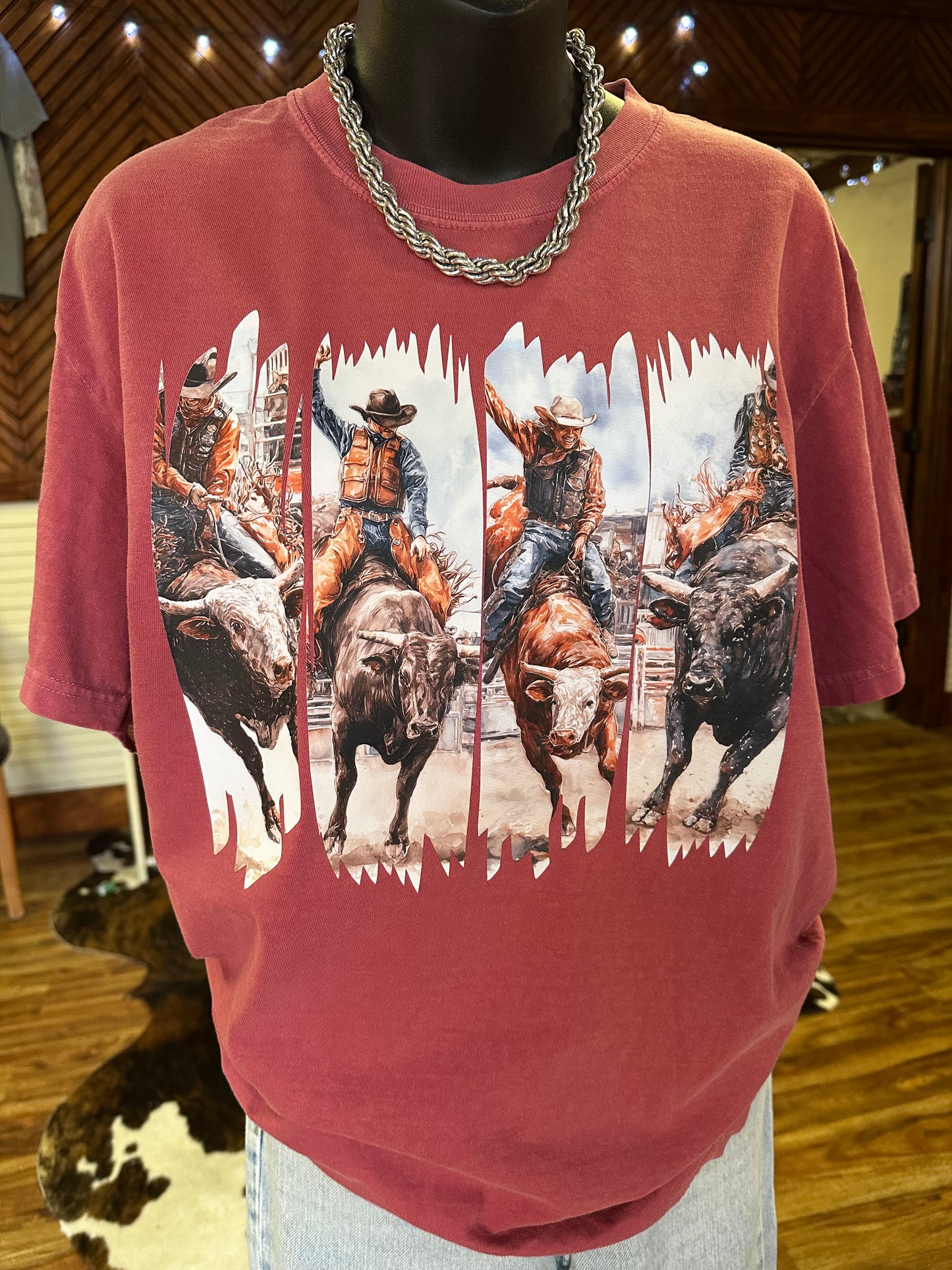 Painted Bulls Tee