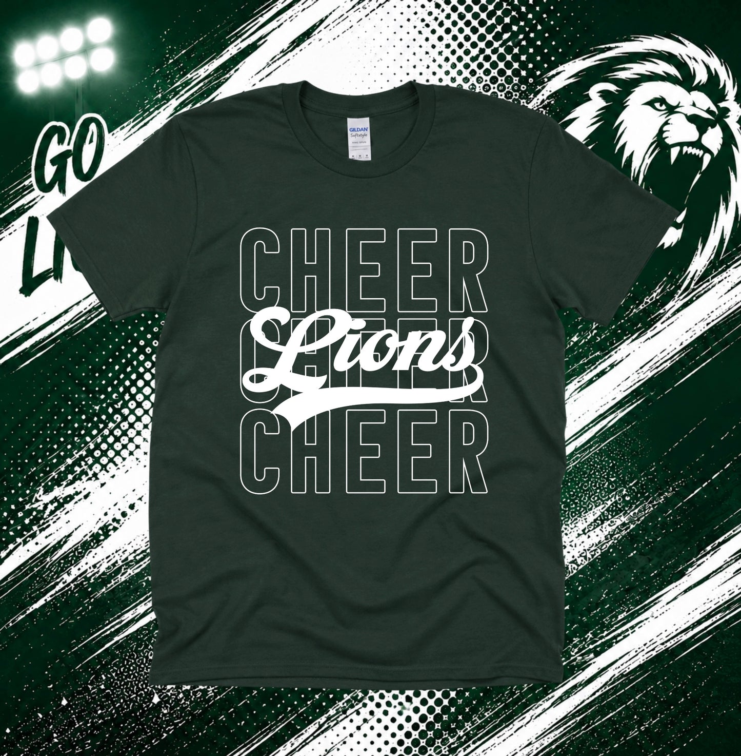 Lion Cheer Tee