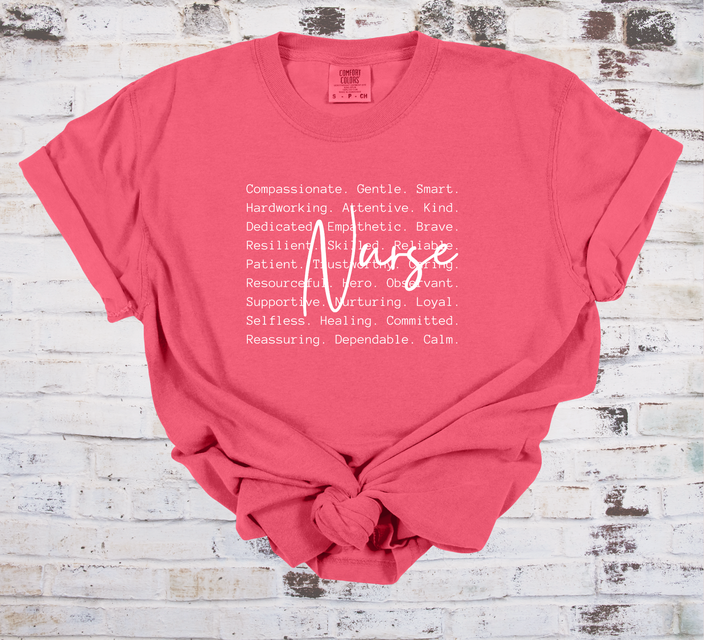 Nurse Tee - CC - Paprika
