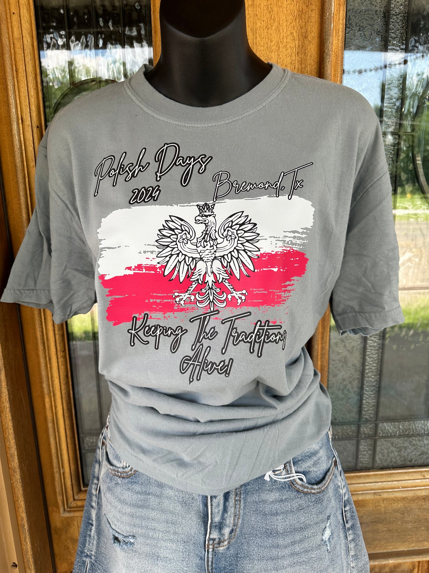 Polish Day Shirt 2 - Grey Option