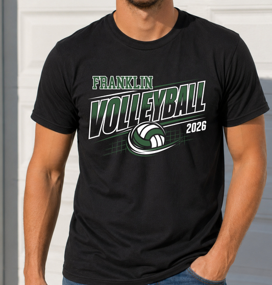 2026 Franklin Volleyball Tee